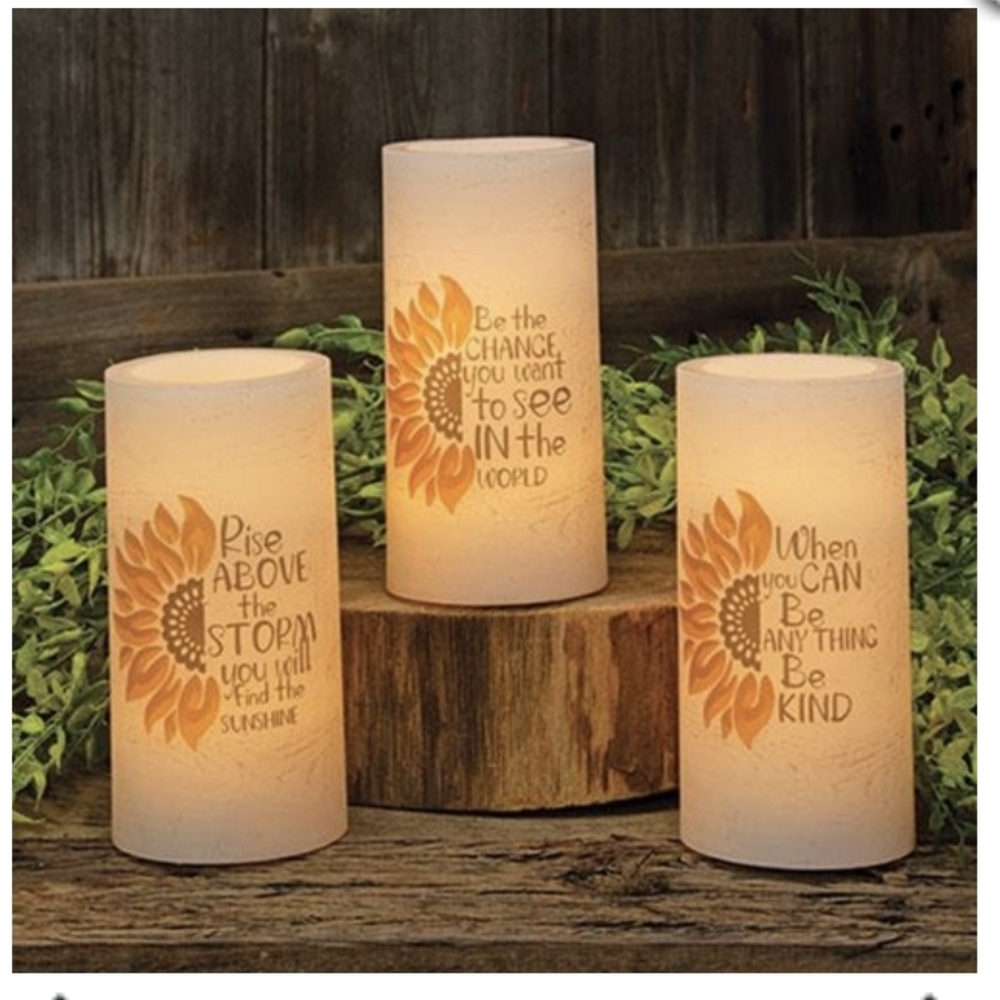 NWT Choice LED Pillar Candle - Picture 1 of 5